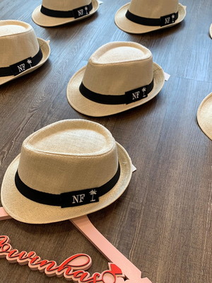 Chapéu panamá personalizado