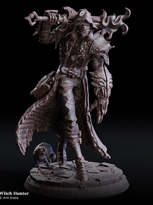 Miniatura de rpg - sharian, witch hunter