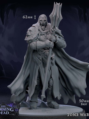 Miniatura de rpg -tomb warden 01