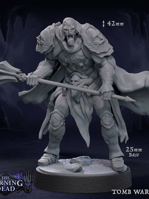 Miniatura de rpg -tomb warden 03