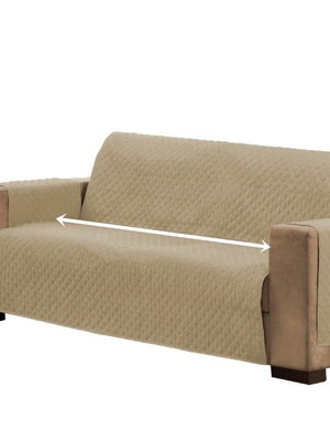 Capa para sofa impermeável medida c/ braço 2,50 assento 2,00