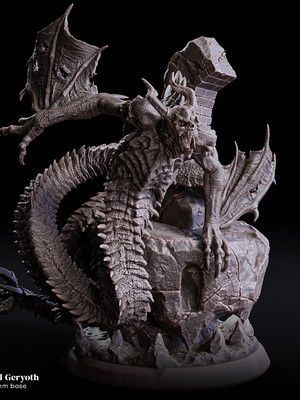 Miniatura de rpg - archdevil geryoth