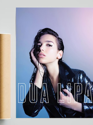 Poster dua lipa - a3 - mus - 0124