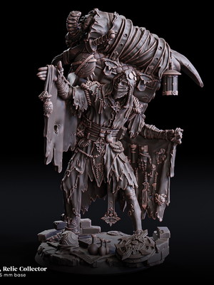 Miniatura de rpg - morgrim relic collecto