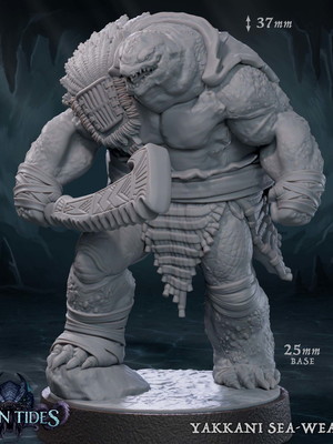 Miniatura de rpg - yakkani sea-weaver 5