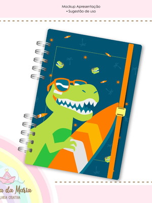 Caderno dinossauro
