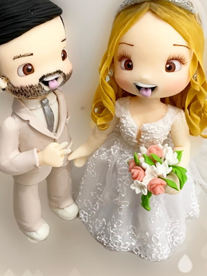 Noivinhos personalizado!!