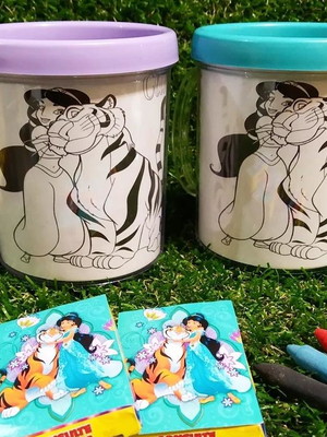 Caneca para colorir personalizada
