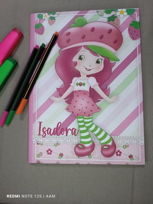 Caderno brochura grande personalizado