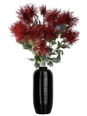 6 flores artificiais ótima qualidade e preço atacado exótica