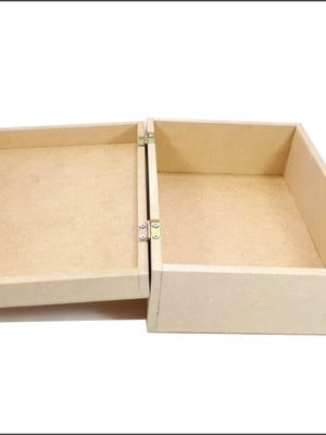 Kit caixa dobradiça 10 unidades 25x25x10