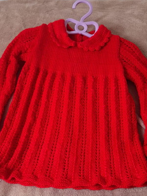 Vestido em tricô