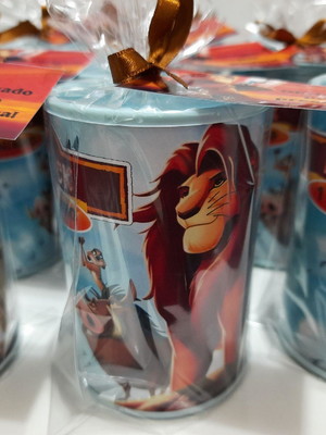Cofrinho personalizado rei leão