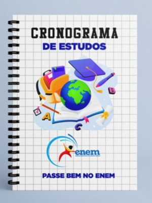 Cronograma de estudos - apostila - enem vestibulares