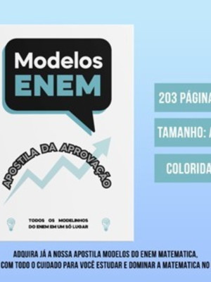 Apostila preparação para o enem matemática
