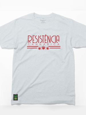 Camiseta resistência cannábica