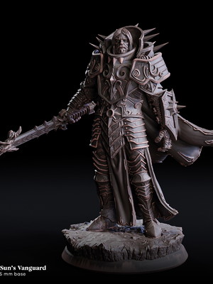 Miniatura de rpg - keldorn, sun's vanguard