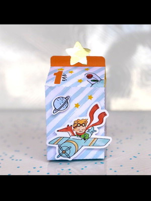 Caixa milk o pequeno príncipe