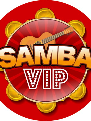 Painel redondo sublimado samba vip