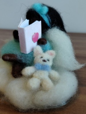 Mini anjo leitura