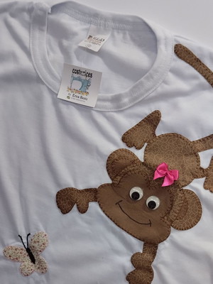 Camiseta bordada