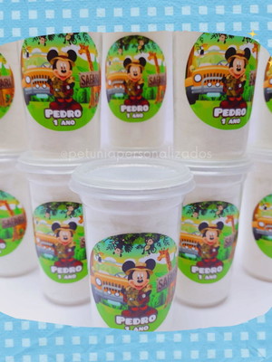 Algodão doce - mickey safari