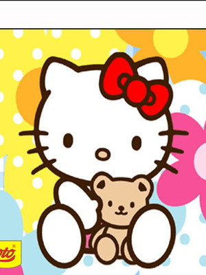 Rótulo para batom hello kitty