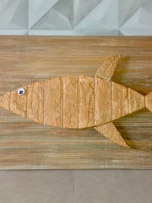 Harmonia coral - peixe - decoração de casa