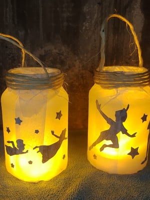 Luminária peter pan