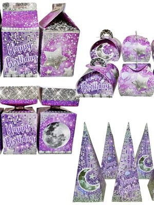 Kit lembrancinha euphoria papelaria - 20 caixinhas