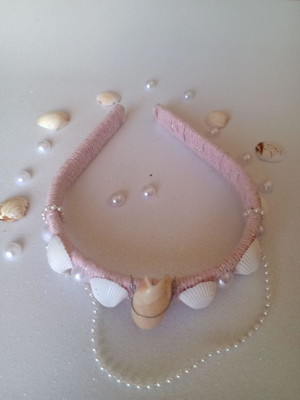 Tiara conchas ,sereia