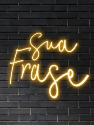 Painel neon / placa decorativa
