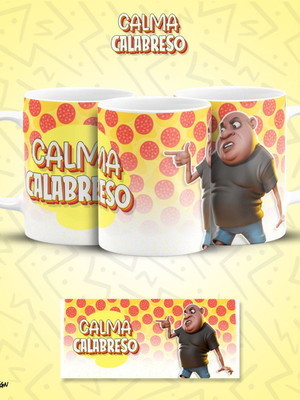 Caneca calma calabreso