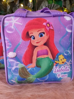 Bolsinha personalizada ariel