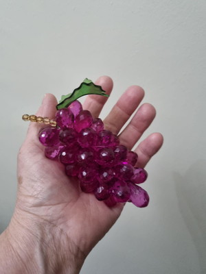Uva em pedraria 10 cm