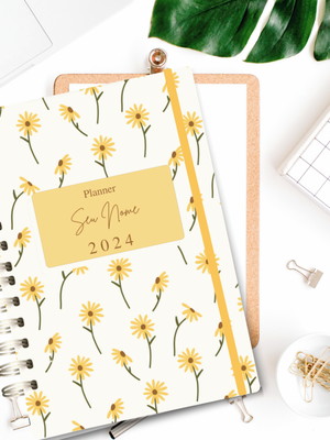 Planner mensal datado