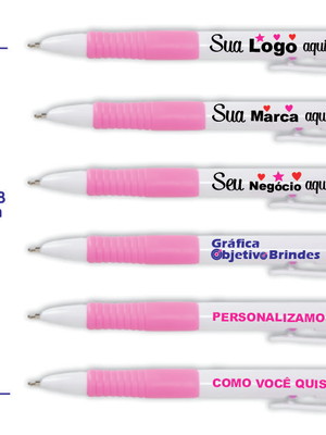 Caneta personalizada com logomarca i brindes i lembrancinhas