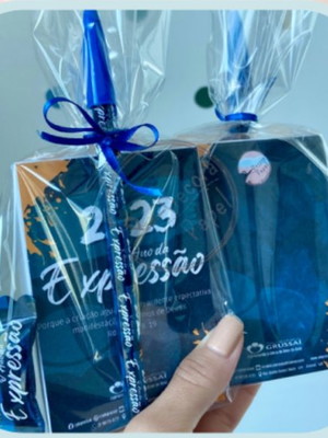Kit bloquinho+caneta