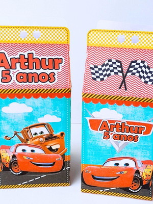 Caixa milk básica carros