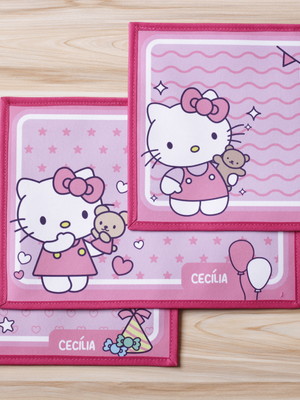 3 jogos americanos impermeáveis personalizados