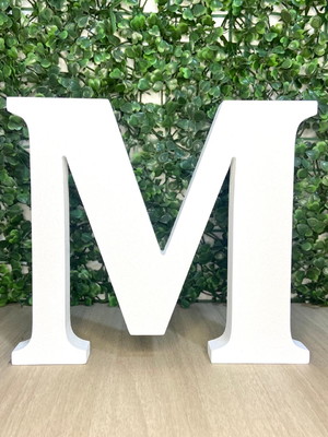 Letra decorativa 18 cm altura mdf pintada decoração