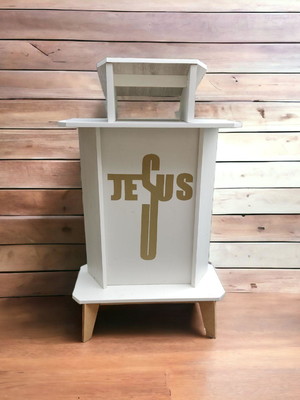 Púlpito oratório para igreja e eventos