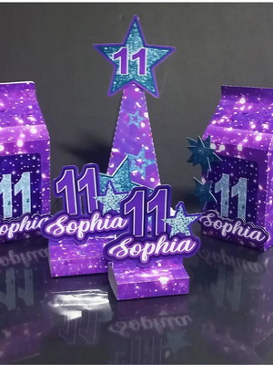 Kit 15 peças festa festa euphoria neon