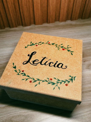 Caixa mdf personalizada