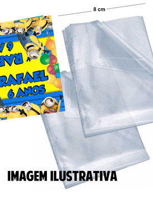 Lapela com saquinho minions