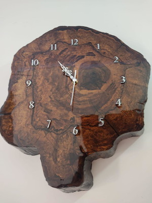 Relógio rustico