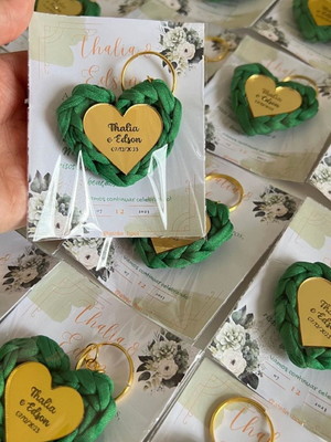 Chaveiro lembrança para casamento
