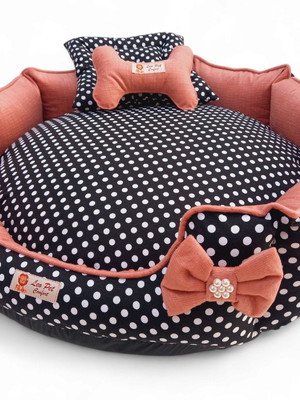 Cama para pets redonda poá 60x60