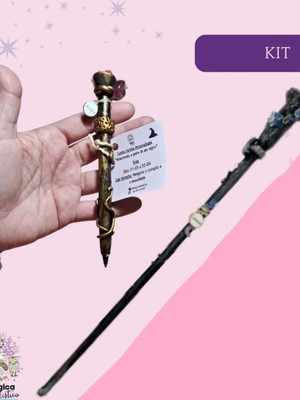 Promoção kit caneta do signo e varinha dos signo
