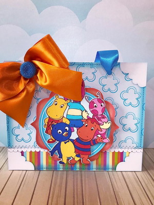 Caixas backyardigans - lembrancinhas personalizadas